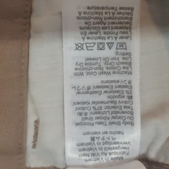 NWT J. CREW Girlfriend Chino High Rise Khakhi Ankle Cropped - Picture 8 of 9